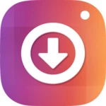 video downloader for instagram android application logo